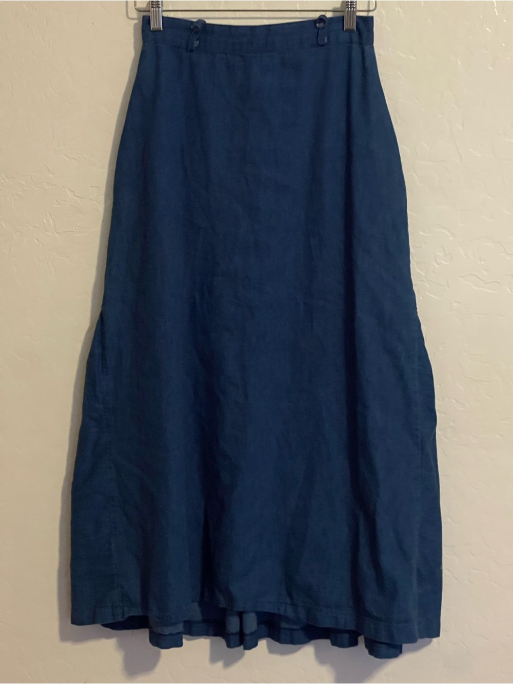 Vintage Sassa Maxi Skirt With Back Pleats Size 7/8